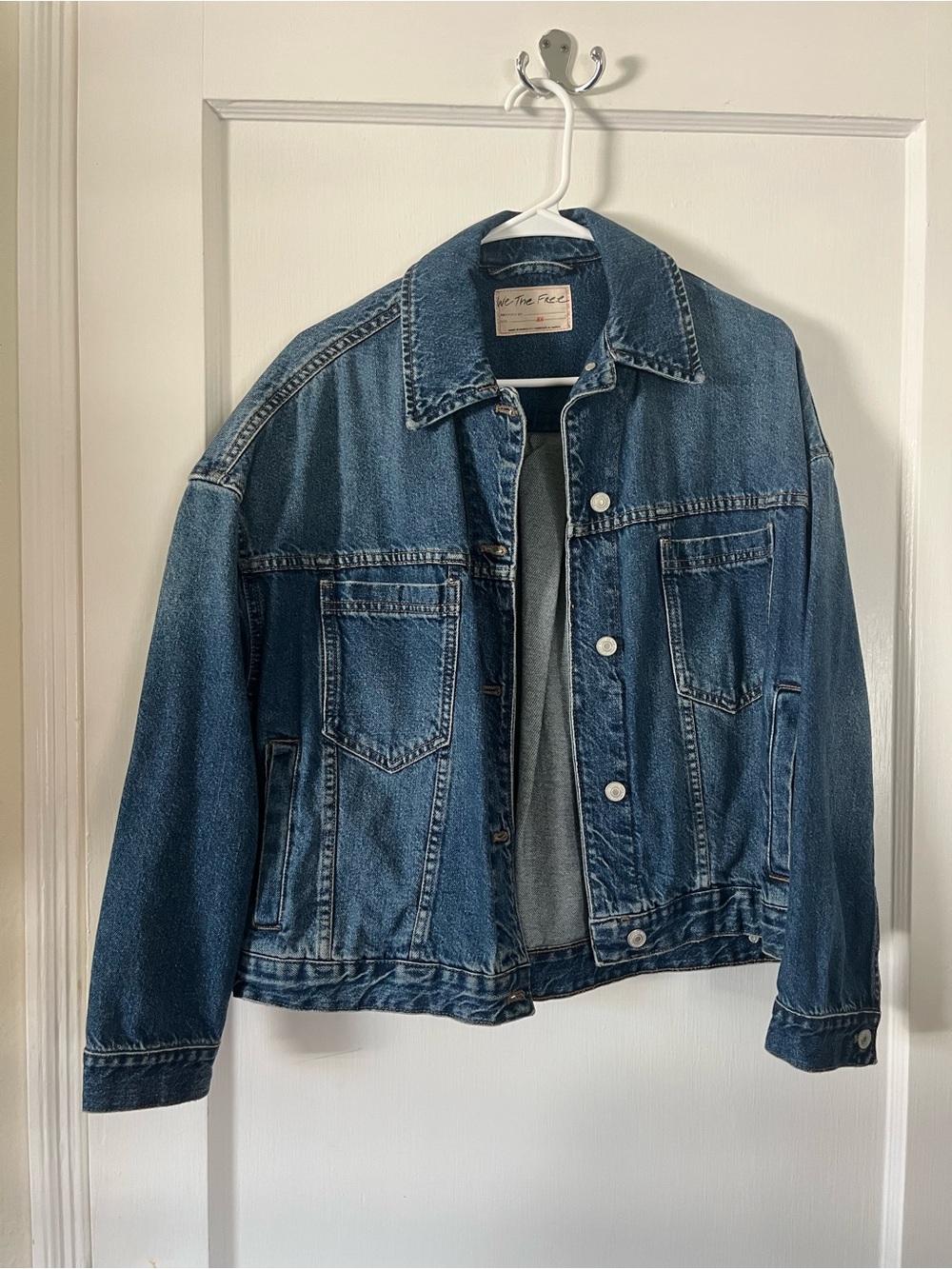We the free opal swing denim jacket - Picture 4 of 5